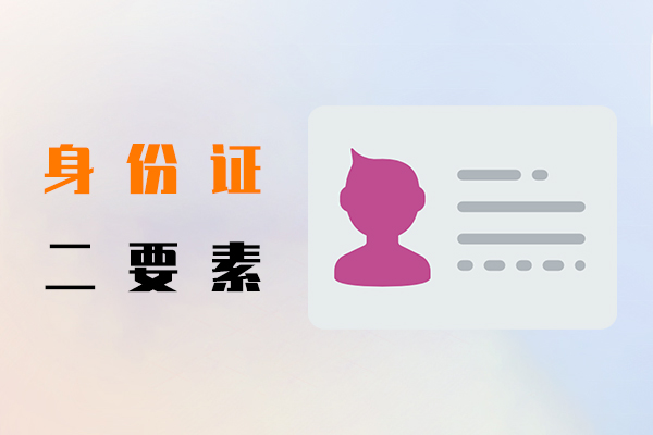身份证二要素