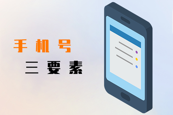 手机号三要素
