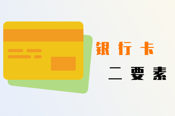 银行卡二要素