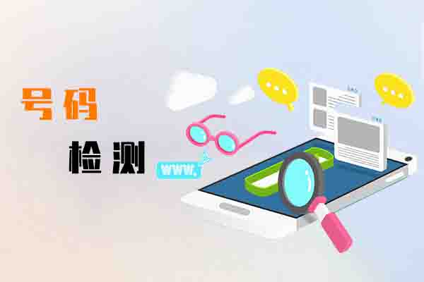 号码检测